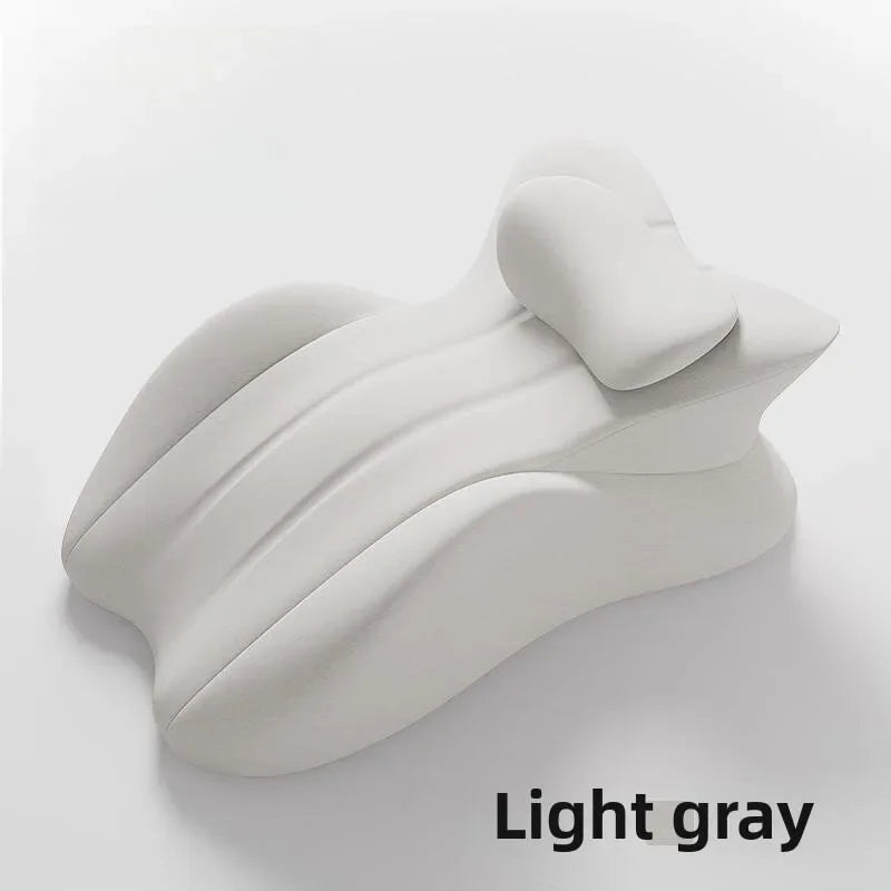 New Multi-Positional Wedge Pillow Memory Foam Ergonomic Prone Pillow with Removable Cover Couple Bed Pillow for Body Pain Relief