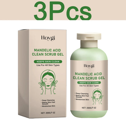 HOYGI Aloe Vera Exfoliating Gel Dead Skin Removal Deep Cleansing Pores Smooth Moisturizing Reduce Dryness Oil Control Skin Scrub