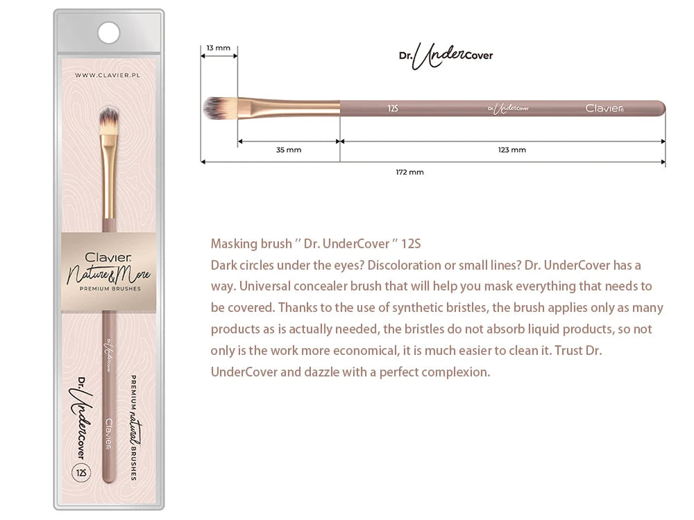 Clavier Makeup Brushes For Cosmetic Foundation Eyeliner Powder Blush Eyeshadow Brush Make up Beauty Tool Soft Professional