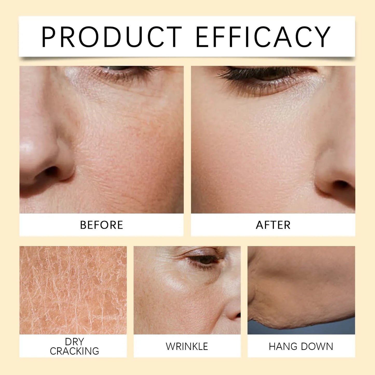 Bee Venom Face Body Serum Anti-Wrinkle Firming Essence Reduces Fine Lines Brightens Nourishing Smoothing Firming Massage Care