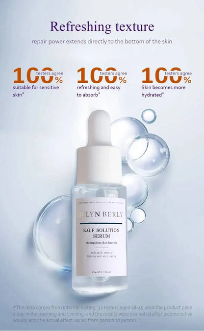 BELYN BERLY EGF Facial Serum 3PCS for Moisturizing Repair Skin Hyaluronic Acid Serum Face Skin Care Products