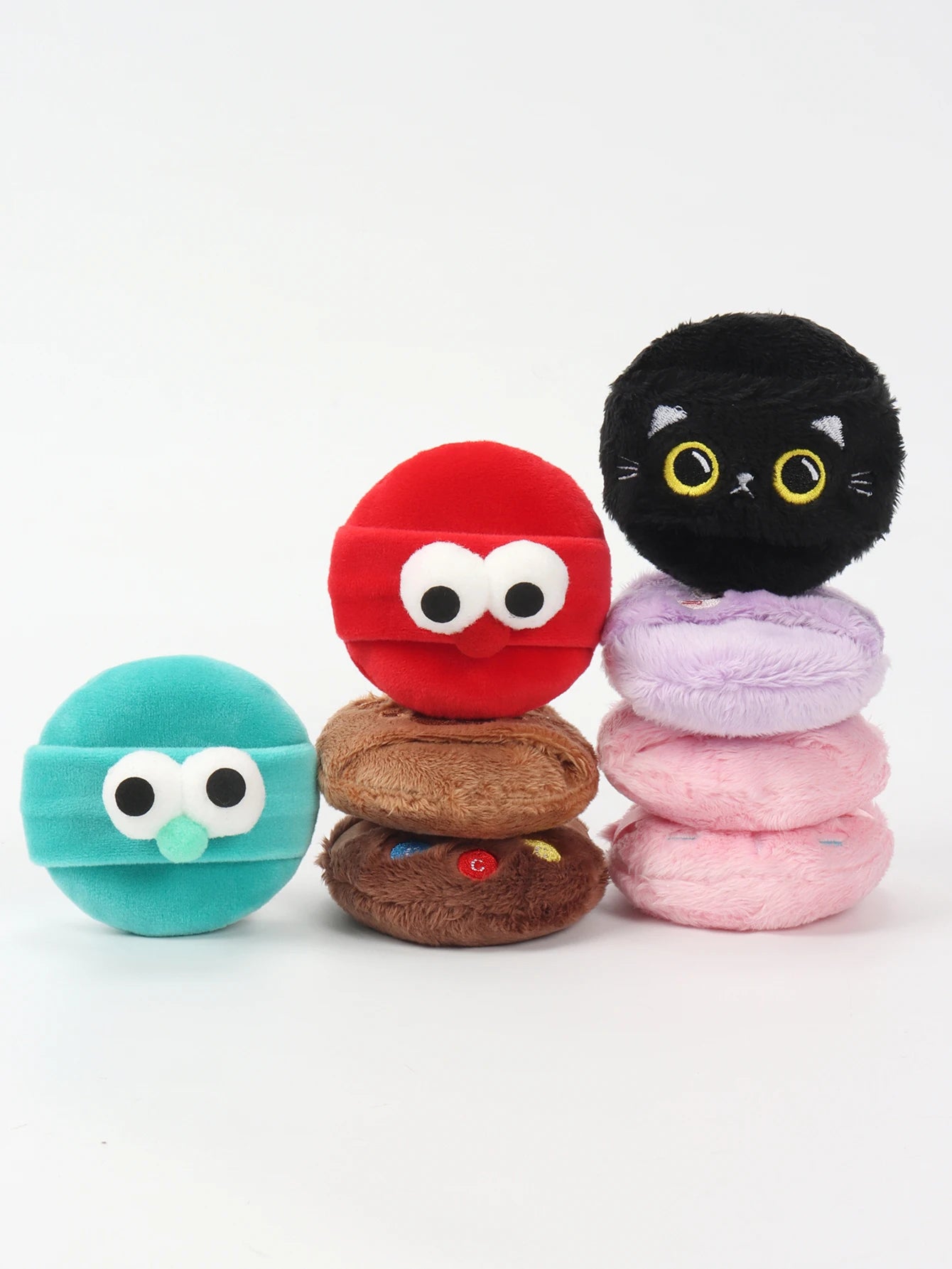 Female Makeup Blender Cosmetic Puff Powder Cute Cartoon Puff Portable Soft Cosmetic Puff Women Make up Tools Kawaii Makeup