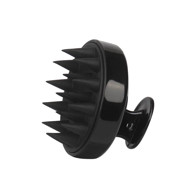 2-in-1 Silicone Scalp Massager & Shampoo Brush - Painless Hair Growth Stimulator for Shower, Gentle Head Spa Tool