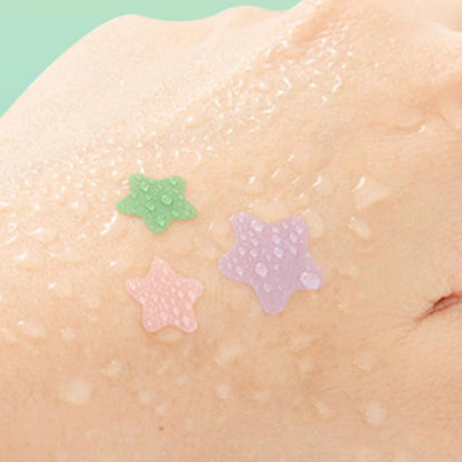 40pcs/set Colorful Star Shaped Acne Patches Skincare Stickers Facial Spots Makeup Tools