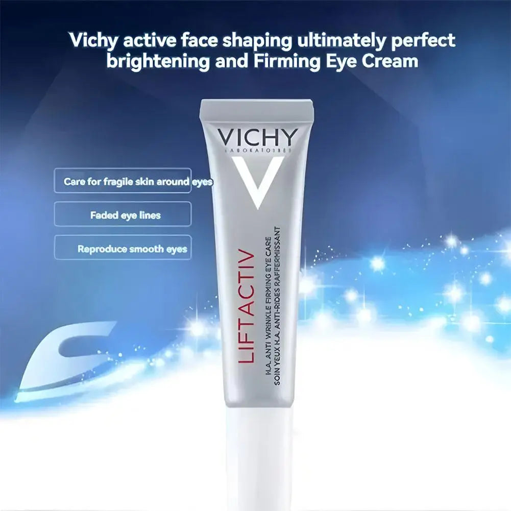 15ml Vichy Moisturizing Eye Serum Active Shaping Eye Cream Fade Fine Line Anti Wrinkle Natural Herbal Anti Dark Circle Eye Care