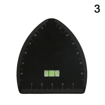 Eyebrow Ruler Microblading Mapping Tool Shaping Permanent Makeup Drawing Guide Ruler Tattoo Aluminum Alloy Fast Drawing Eyebrow