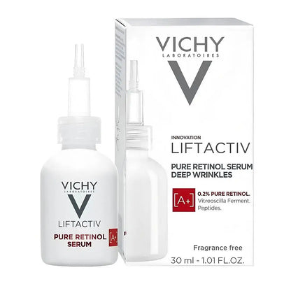 Vichy A+Retinol Essence 30ml 6% VC - Firms Shrinks Pores Tightens Skin Effectively Improves Darkness Long-Lasts Moisture Skin