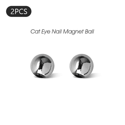 U-Shaped Magnetic Gel Polish Guide Tool Cat Eye Nail Magnet Assistant Holder Pad for Beginner DIY Manicure Magnetic Nail Art