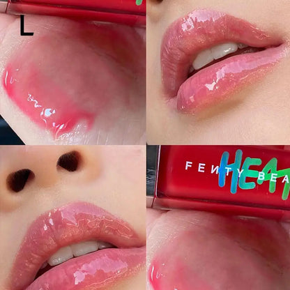 FentyBeauty Rihanna Gloss Lip Gloss Mirror Water Gloss Lip Gloss Makeup Stick for Long lasting Moisturizing and Nourishing Lips