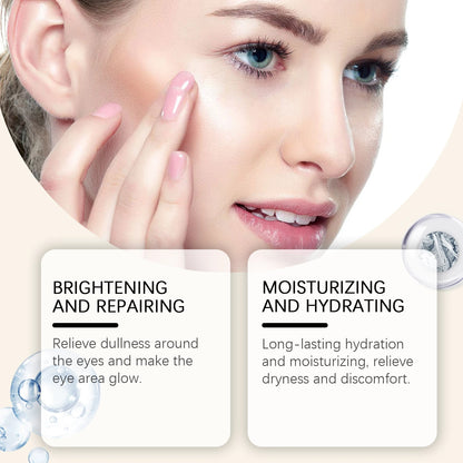 Jaysuing Caffeine Eye Serum Anti Wrinkle Firming Skin Remove Dark Circles Brighten Eyes Ageless Instantly Moisturize Nourish Eye