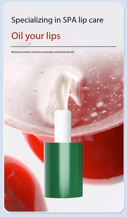 German chamomile lip oil, lightweight and moisturizing, double moisturizing and caring for lips, autumn and winter lip care