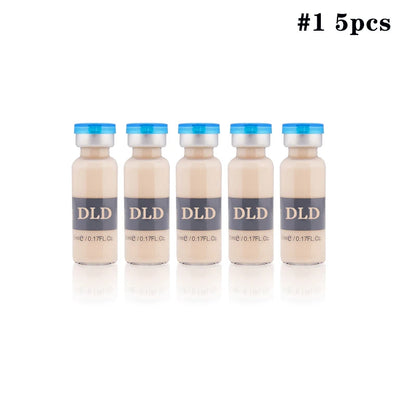 5ml BB Cream Glow Serum Starter Kit Niacinamide/Peptide Facial Foundation Cream Treatment Microparticles Moisturizing Skin Care