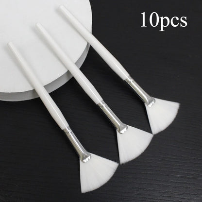 3-10pcs Practical Facial Brushes DIY Face Mask Brush Set Soft Fan Makeup Brushes Cosmetics Tools for Women Beauty Makeup Brushes