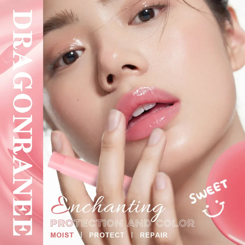Long Lasting Color Change Lip Balm Moisturizing Hydrating Repair Lip Care Jelly Lipstick Fruity Tint Makeup