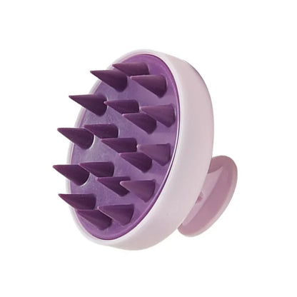 2-in-1 Silicone Scalp Massager & Shampoo Brush - Painless Hair Growth Stimulator for Shower, Gentle Head Spa Tool
