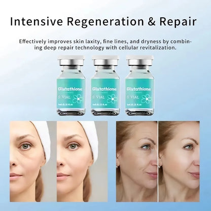 For High-End Anti-Wrinkle & Pore-Refining Essence Set, Fast Absorption, Helps Reduce Visible Aging Signs