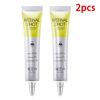 Retinal Shot 0.1% Face Booster Eye Cream Nano Retinal Tightening Serum for Wrinkles & Pores, Anti-Aging Skin Care 15ml