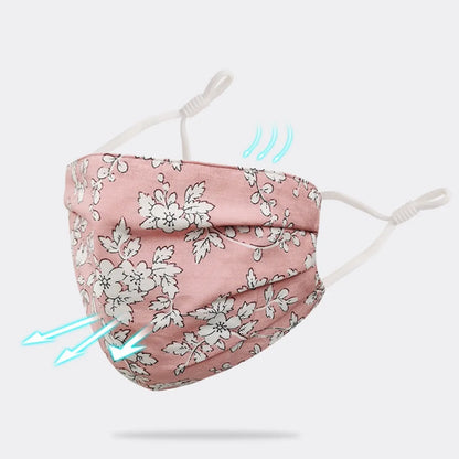 Breathable Cotton Printing Mask Fashion Washable Anti-UV Riding Face Mask Skin-Friendly Anti Dust Sunscreen Mask Outdoor Sports