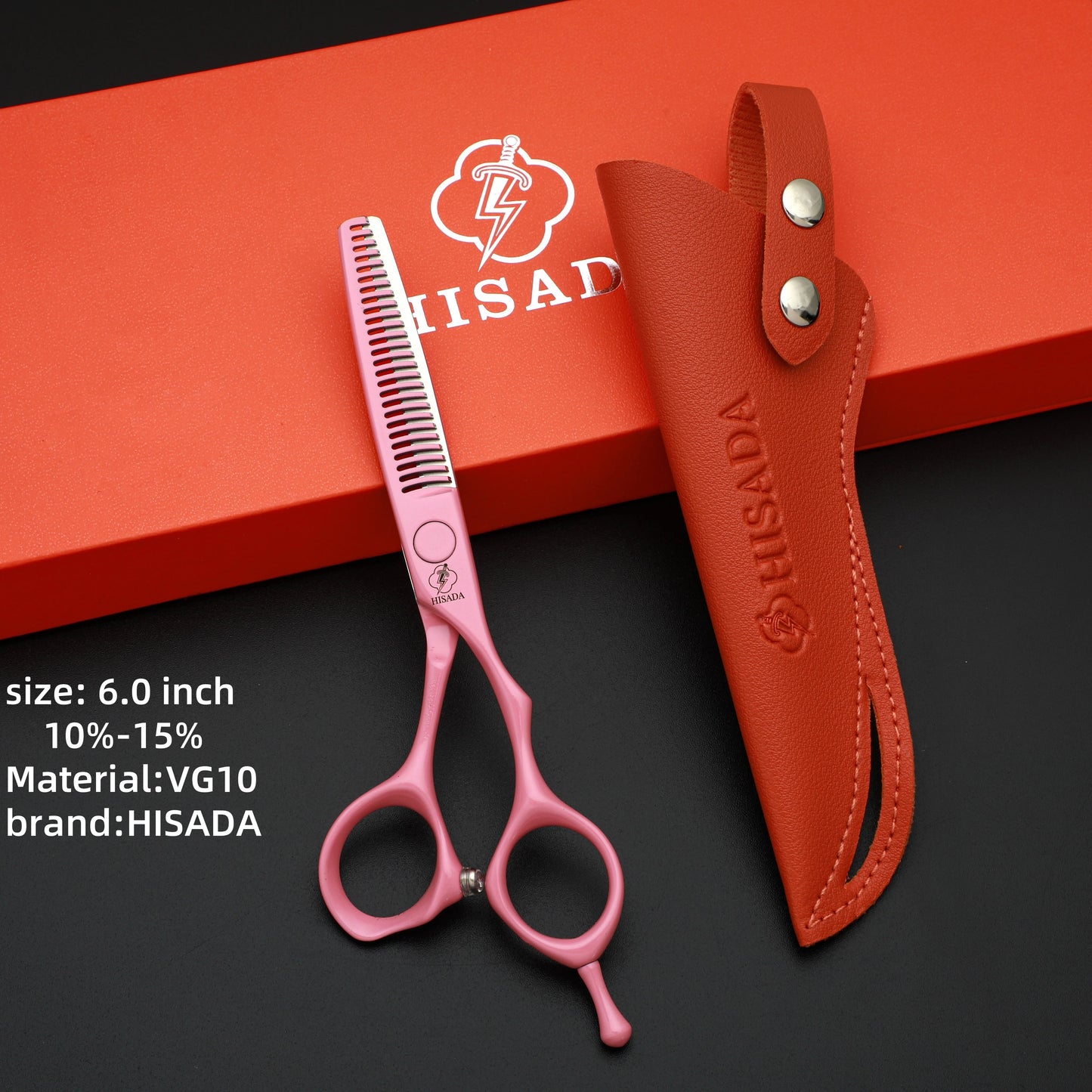 HISADA tijeras barbero profesional 6.2/6.7 inch friseur zubehör VG10 Material hair scissors Professional scissors