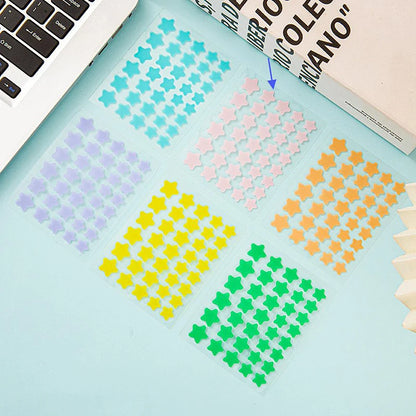 40pcs/set Colorful Star Shaped Acne Patches Skincare Stickers Facial Spots Makeup Tools