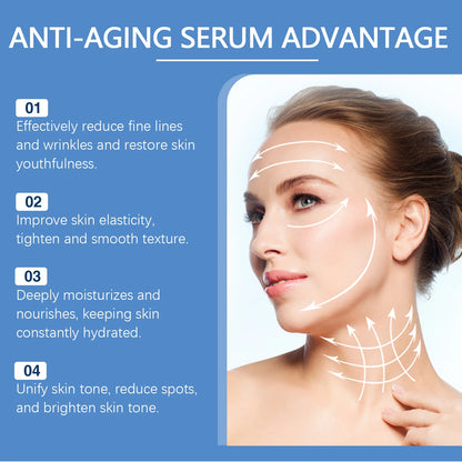 Firming and elastic essence gently nourishes elastic facial skin, shiny and silky moisturizing essence