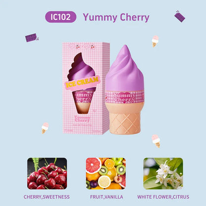 Cute Ice Cream Sweet Perfume Lasting Fresh Vitality Ladies Charm Eau De Toilette Couple Dating Romantic Fragrance Spray