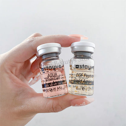 Korea Stayve 8ml Face BB Cream Glow Salmon DNA Mix Serum Kit Whitening Moisturizing Essence Beauty Skin Care
