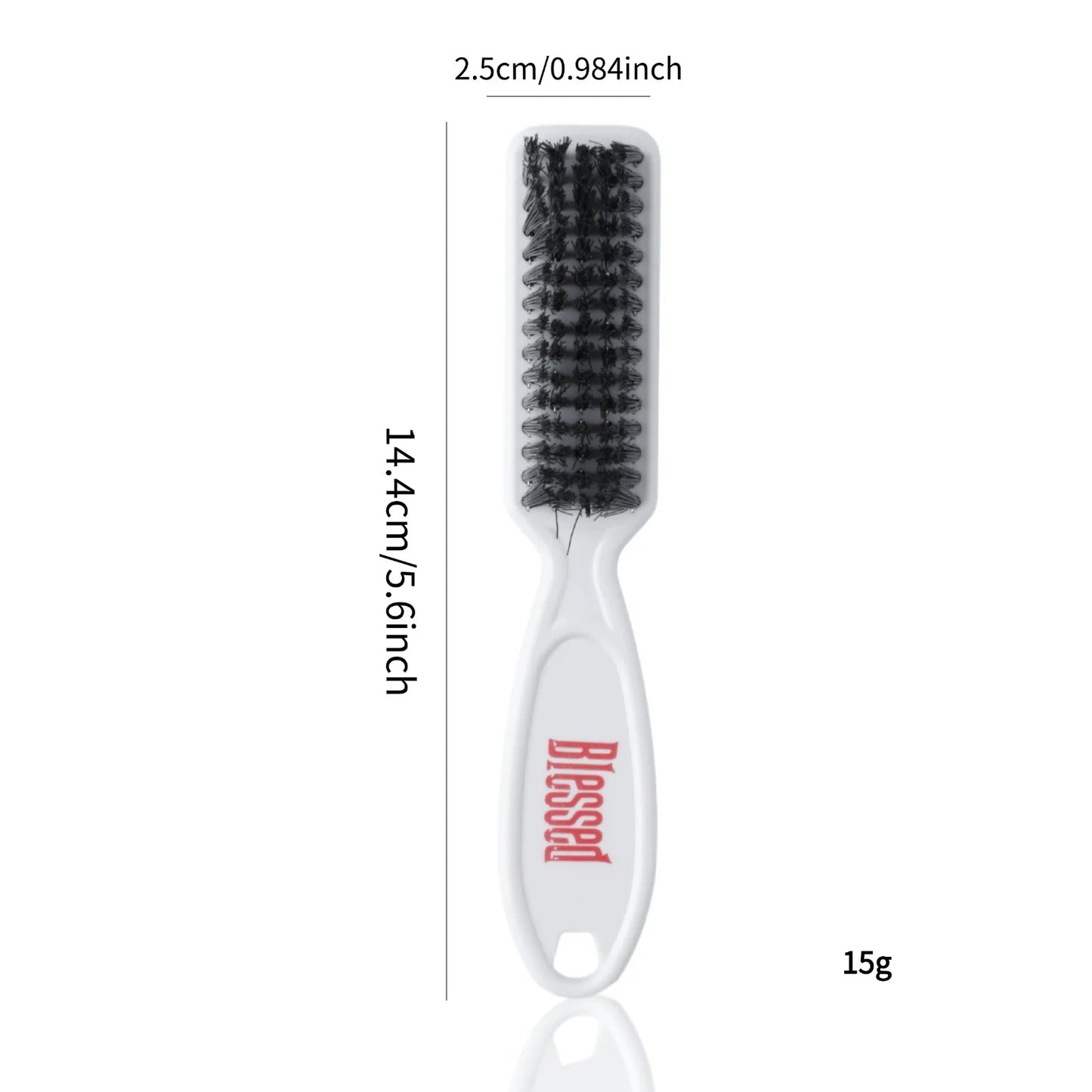 New Style Barber Neck Duster Brush Double-Sided Striped Salon Styling Tools For Hair Removal Facial Beard Clean Shaving Brushes