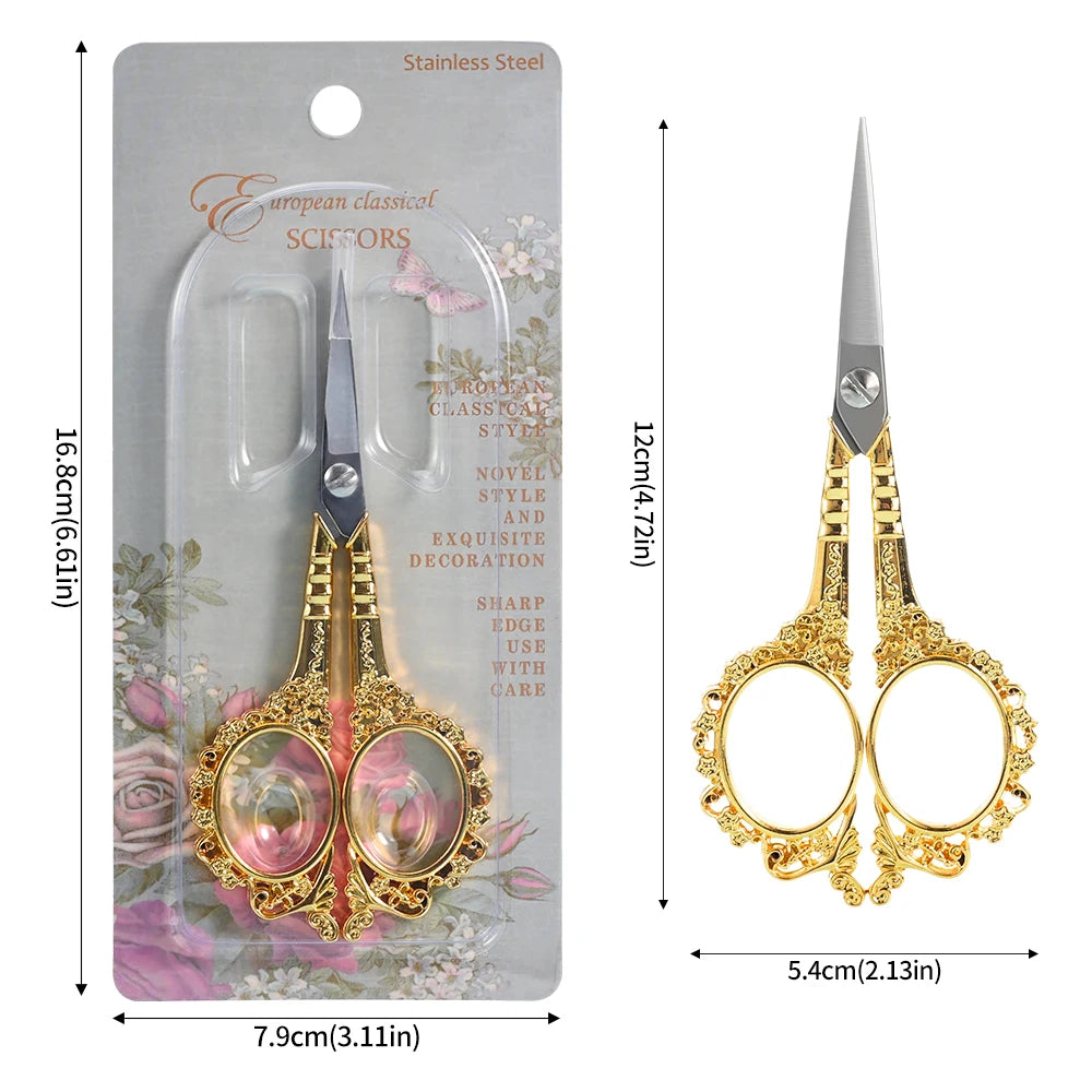 1pc Genuine Stainless Steel Nail Scissor Retro Finger Toe Dead Skin Remover Makeup Tool Nail Multi-Function Manicure Tool BZY888
