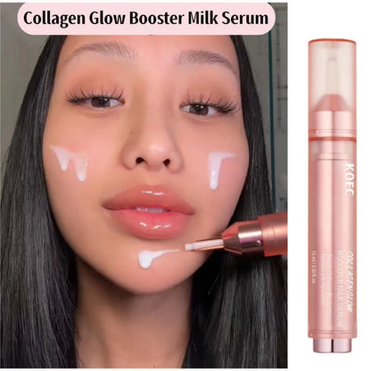Collagen Milk Toning Wrapping Mask Deep Hydration&Radiance Skin Instant Glow Care Milk Protein & Niacinamide Milky Peel-off Mask