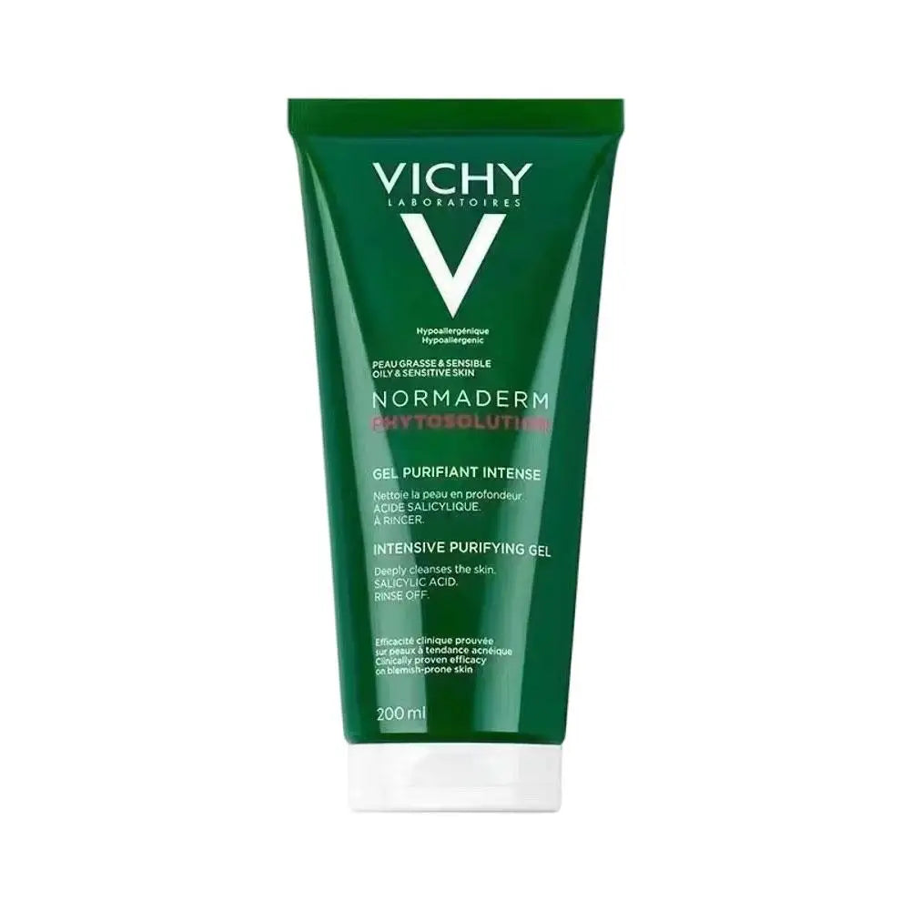 Vichy Green Anti-acne Gel Cleansing Pores Brightens Skin Long-lasting Moisturizing Improvement Skin Anti-acne Purification Gel