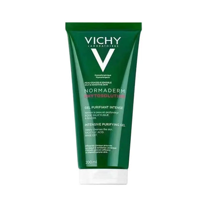 Vichy Green Anti-acne Gel Cleansing Pores Brightens Skin Long-lasting Moisturizing Improvement Skin Anti-acne Purification Gel