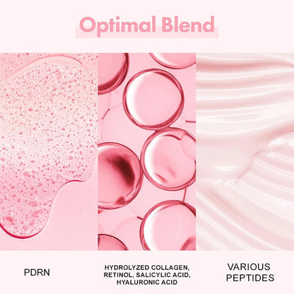 Complex Peptide Acne Serum PDRN Collagen Shrink Pores Fade Melanin Smooth Brightening Skin Korean Skincare Products