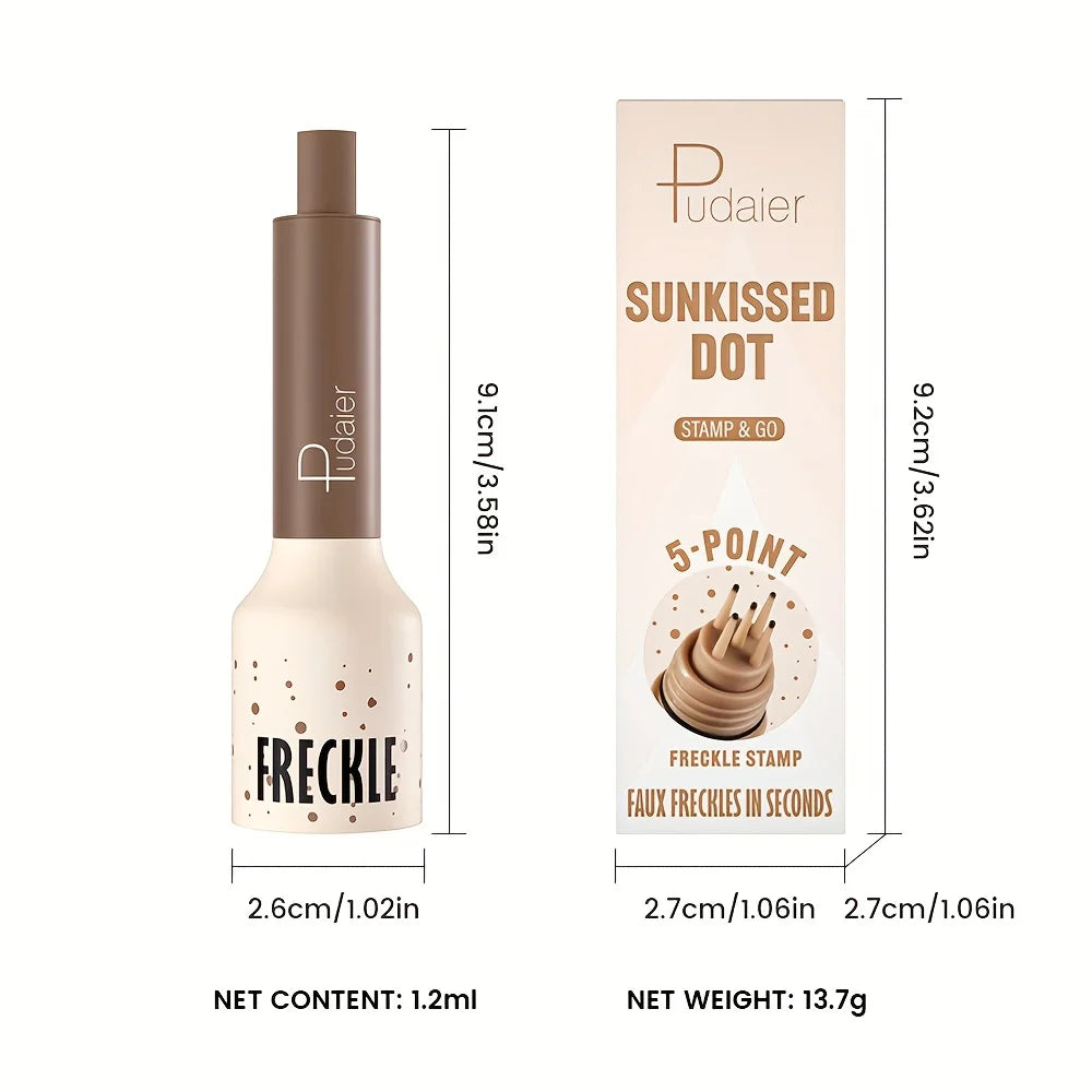 Waterproof Fake Freckles Stamp Pen, Sweatproof Long Lasting, Natural Nude Makeup Light Liquid, Smudgeproof
