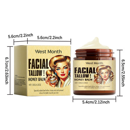 Lasting Wrinkle Remover Tallow Cream Soothing Facial Skin Firming Increase Facial Elasticity Nourishing Smooth Skin Care
