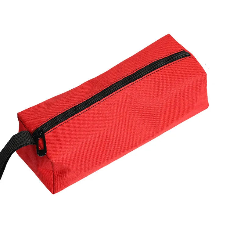 Oxford Canvas Waterproof Storage Hand Tool Bag Screws Nails Drill Bit Metal Parts Fishing Travel Makeup Organizer Pouch Bag Case