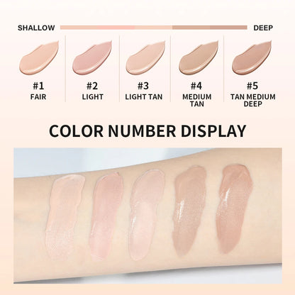 Whitening Lotion Before Makeup Concealer Moisturizing Cream Base Makeup EVen Skin Tone Buildable Coverage Strong Moisturizing