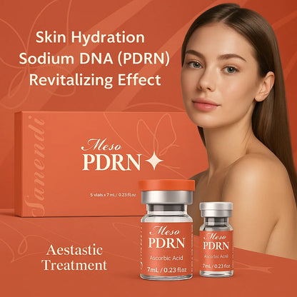 NAD+ GSH Salmon DNA PDRN Serum for Facial Dr.Pen Lifting Hydro Glow Vitamin C Skin Booster Korean Skincare Hydration 7ml*5vial