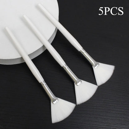 3-10pcs Practical Facial Brushes DIY Face Mask Brush Set Soft Fan Makeup Brushes Cosmetics Tools for Women Beauty Makeup Brushes