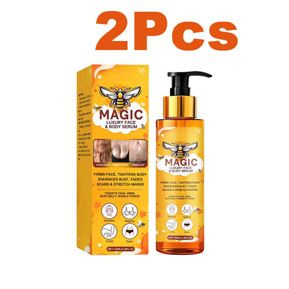 Bee Venom Face Body Serum Anti-Wrinkle Firming Essence Reduces Fine Lines Brightens Nourishing Smoothing Firming Massage Care