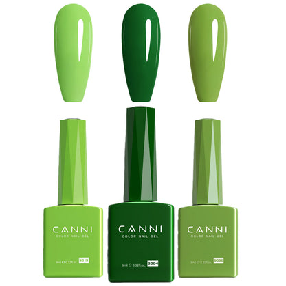 9ml CANNI TPO FREE HEMA FREE Ultra Consistency Nail Gel Polish Set Round Brush Semi Permanent Soak Off UV LED Gel Nail Kit