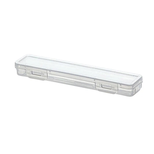 Travel Practical Accessories Portable Toothbrush Box Plastic Travel Toothbrush Case Transparent Toothbrush Holder Organizer