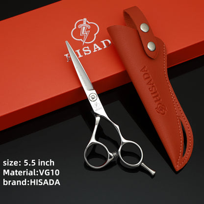 HISADA tijeras barbero profesional 6.2/6.7 inch friseur zubehör VG10 Material hair scissors Professional scissors