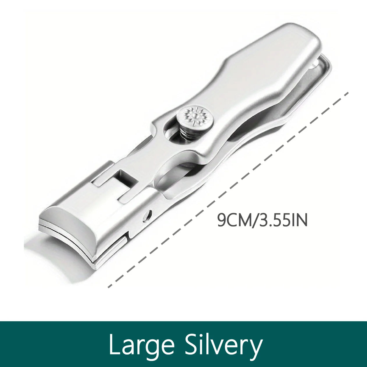 Durable Clipper For Thick Nails, Nail Clipper, Stainless Steel, Wide Jaw, Sharp And Durable For Thick And Long Fingernails