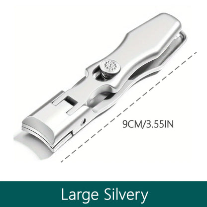 Durable Clipper For Thick Nails, Nail Clipper, Stainless Steel, Wide Jaw, Sharp And Durable For Thick And Long Fingernails