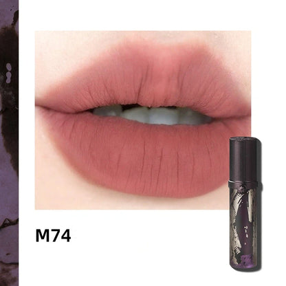 Girlcult Matte Lipstick Nude Sexy Red Brown Velvet Lip Gloss Waterproof Non-Stick Cup Long Lasting Lip Glaze Women Makeup