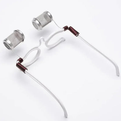 Walnut Moxibustion Therapy Glasses Warm Compress Eye Massage Tool Relieve Eye Fatigue Traditional Chinese Physiotherapy