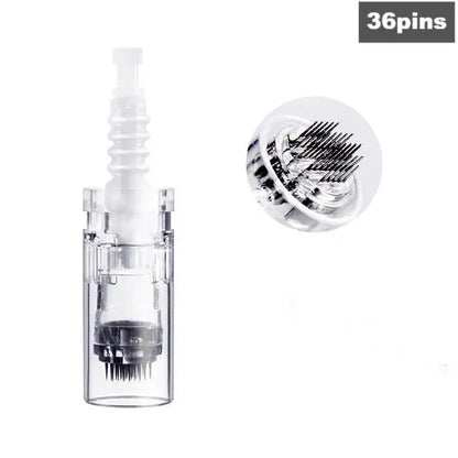 50Pcs Dr Pen N2/MYM/M5/M7 Needle Cartridge For Dr Pen Machine Replace 9pin/12Pin/36Pin/Round Nano microneedling