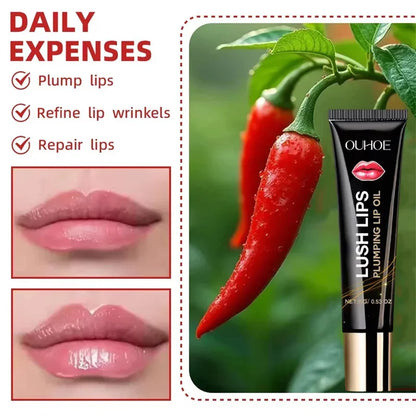 Lasting Volumising Lip Plumper Serum Instant Lips Elasticity Plumping Gloss Oils Reduce Fine Lines Moisturizing Sexy Lip Care