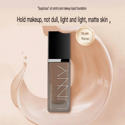 Unny Liquid Foundation Oil Control Makeup Dry Skin Blend Oil Concealer Constant Makeup Powder Cream Water And Oil Proof